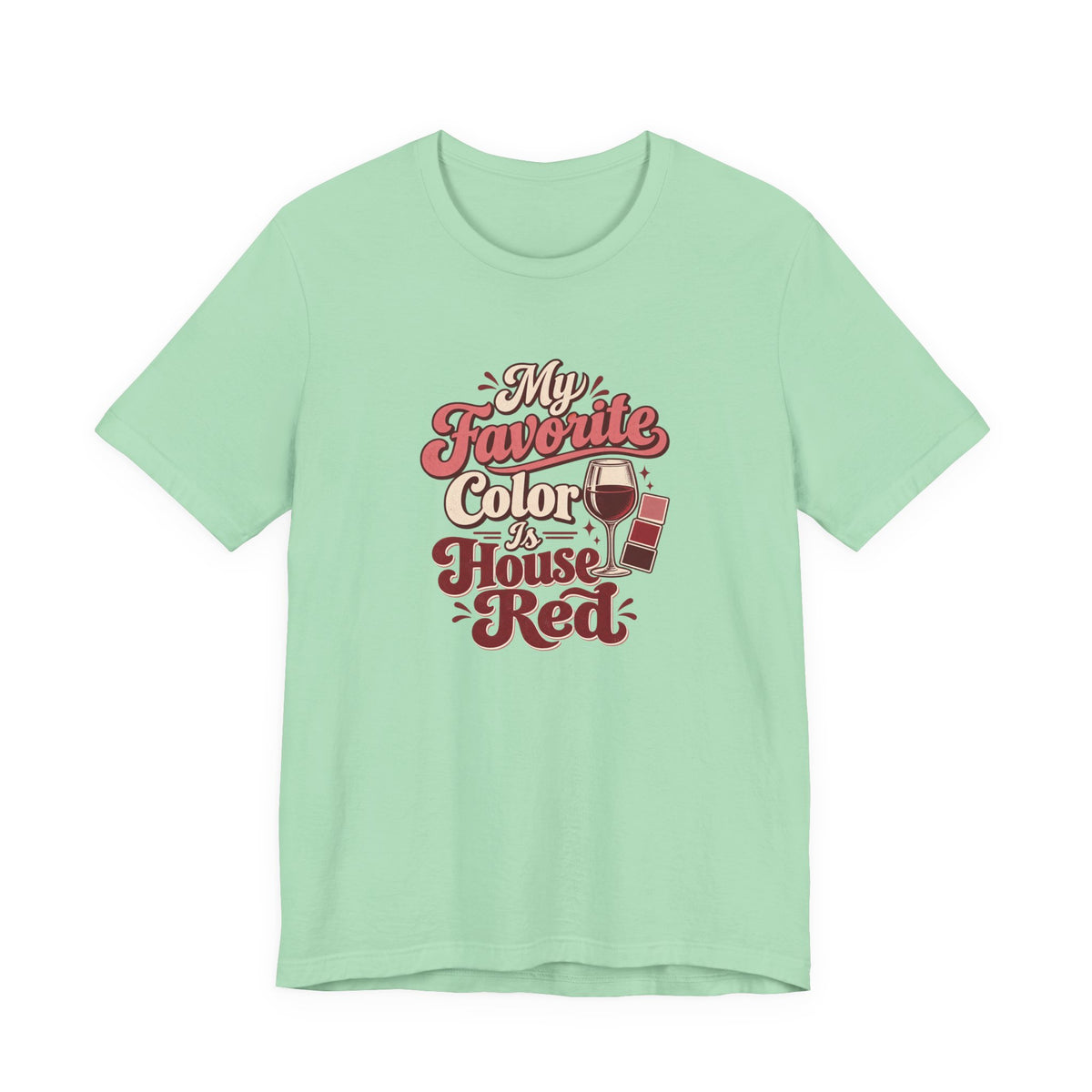 House Red Color Club Tee