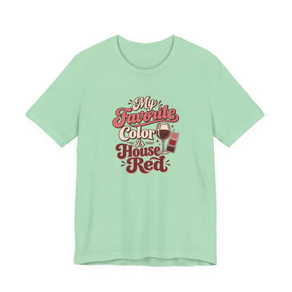 House Red Color Club Tee