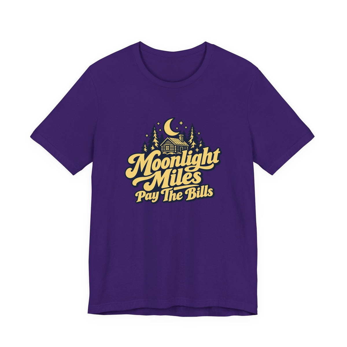Night Route Trucker Vintage Shirt