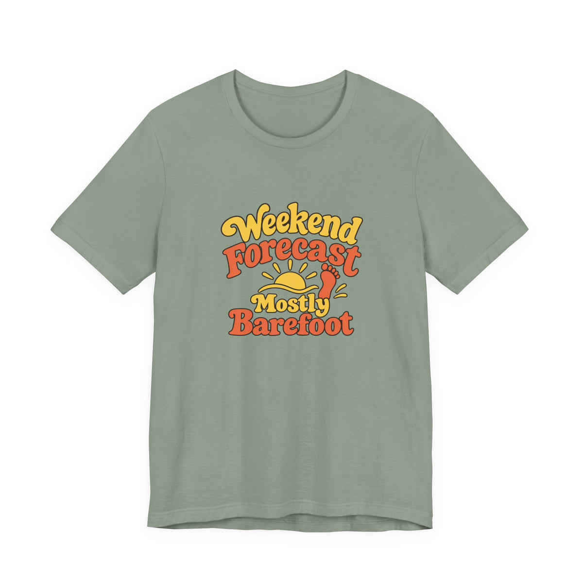 Barefoot Weekend Forecast Shirt