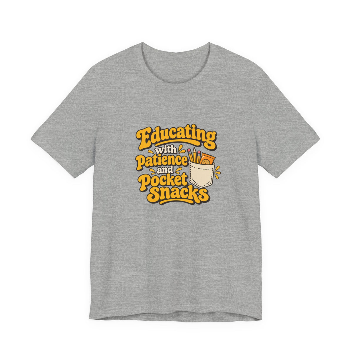 Pocket Snacks Teacher Vintage Tee