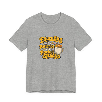 Pocket Snacks Teacher Vintage Tee