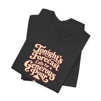 Generous Pour Forecast Retro Tee