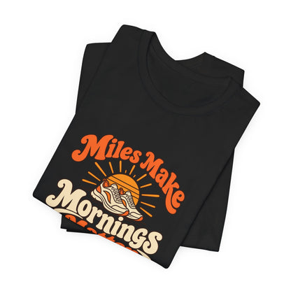 Mornings Matter Runner Retro Tee