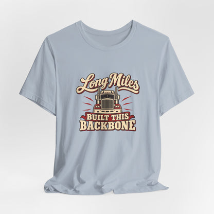 Long Haul Backbone Vintage Trucker Tee