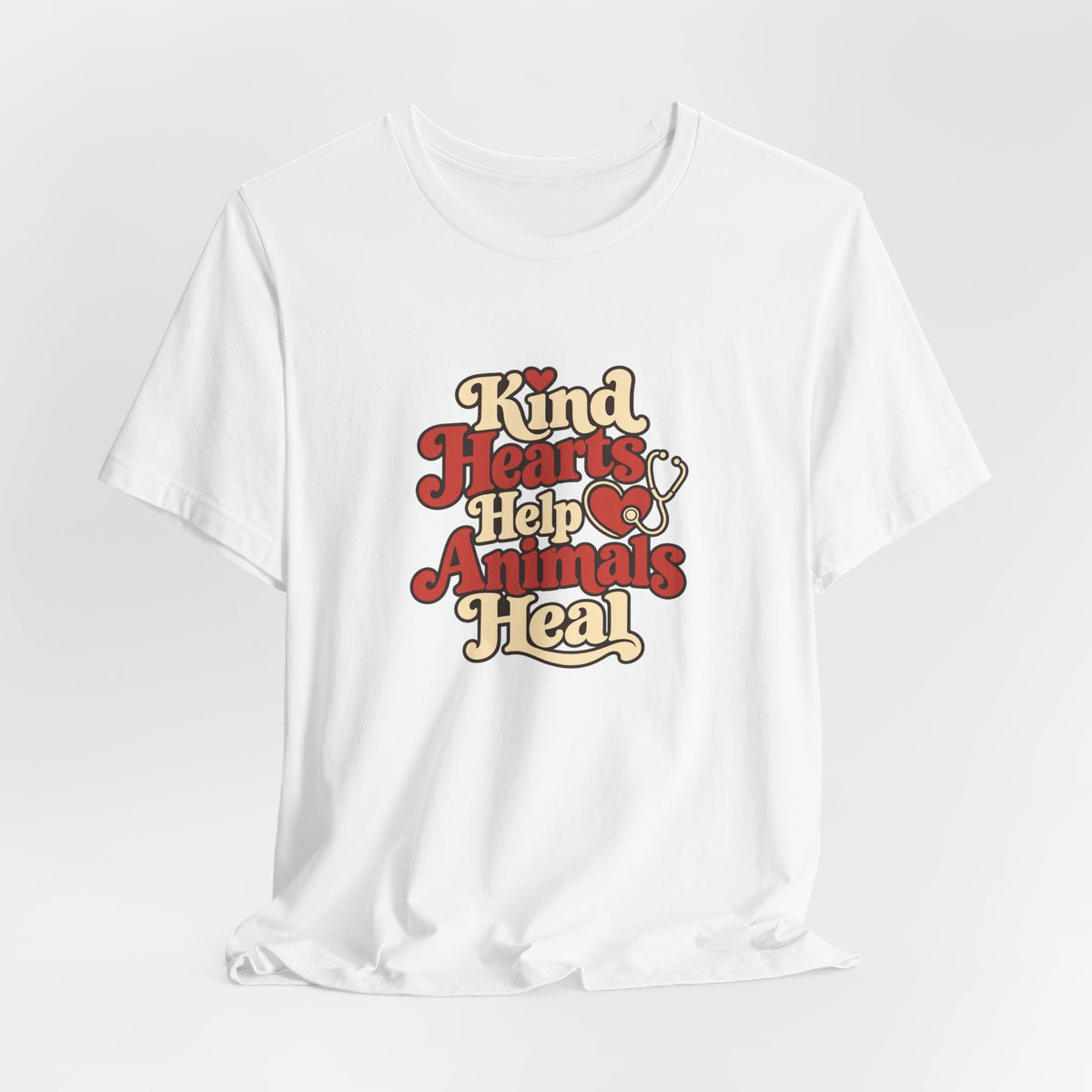 Kind Hearts Heal Animals Vintage Tee