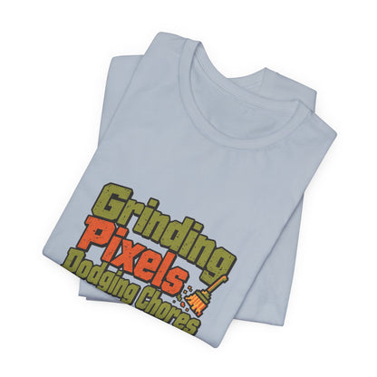 Pixels And Chores Gaming Shirt