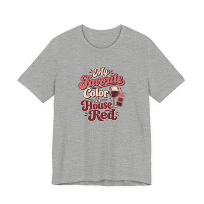House Red Color Club Tee
