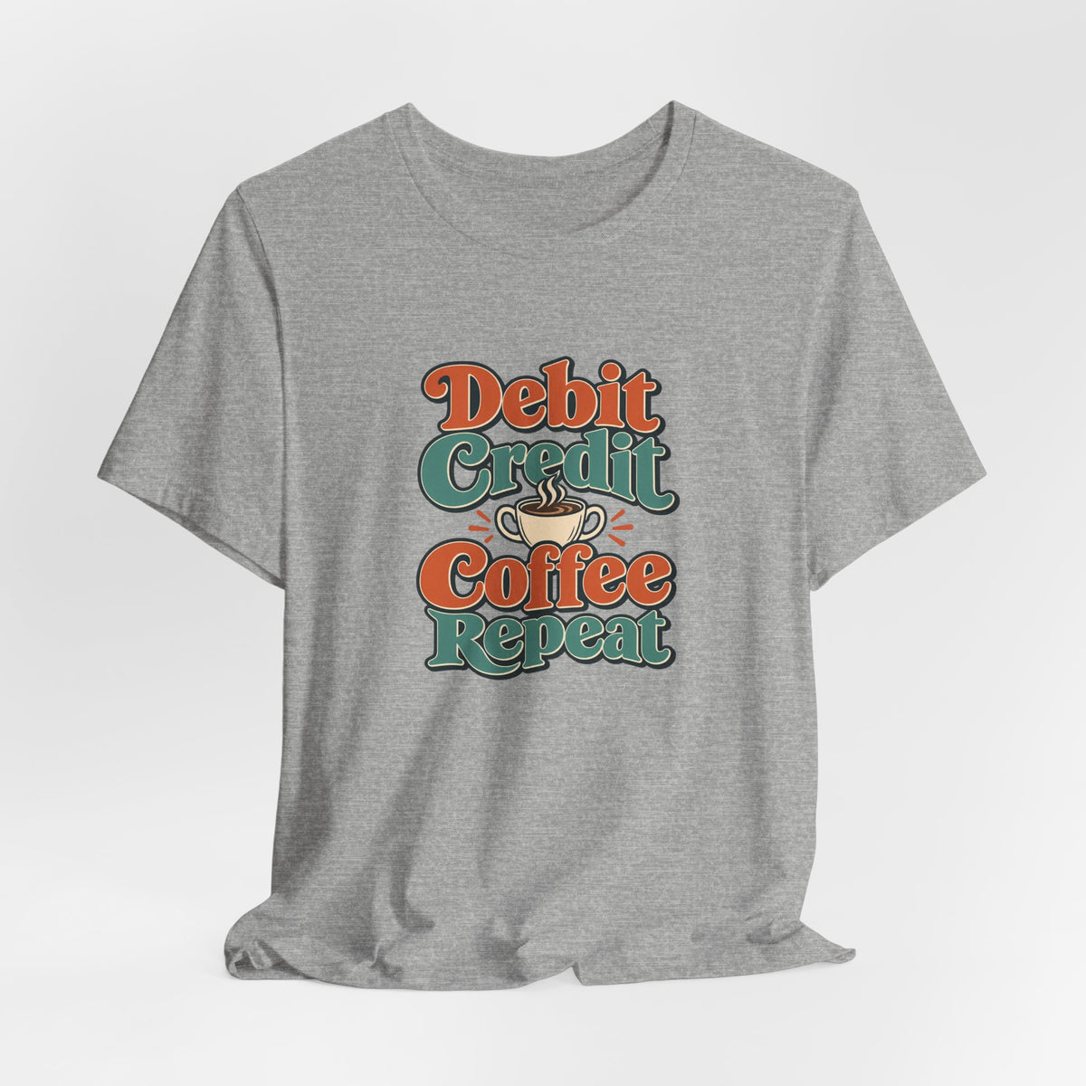 Debits Credits Coffee Tee