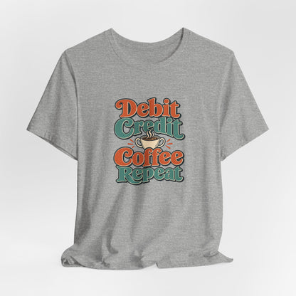 Debits Credits Coffee Tee
