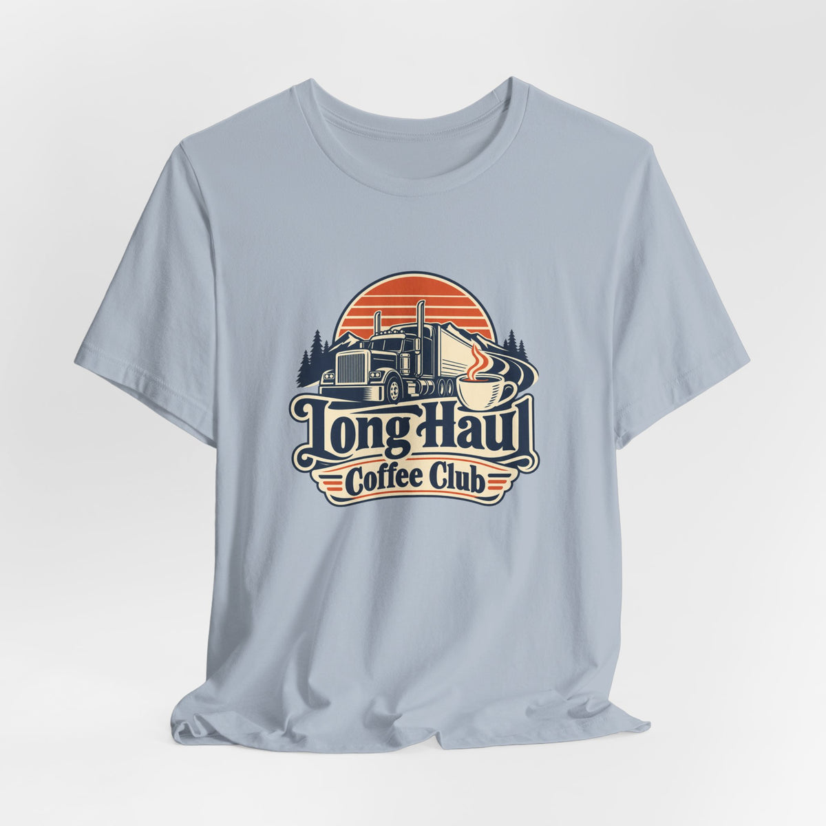 Long Haul Coffee Trucker Tee
