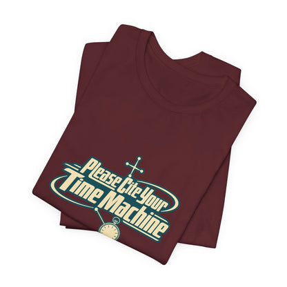 Cite Your Time Machine Teacher Tee