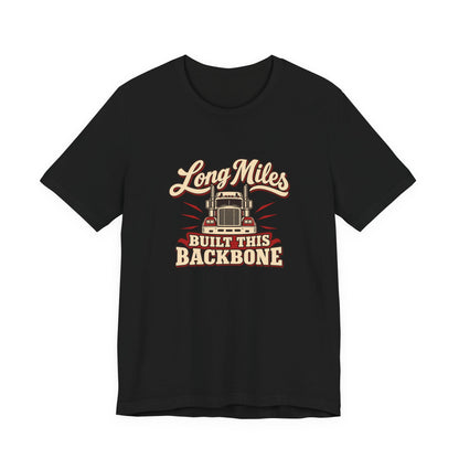 Long Haul Backbone Vintage Trucker Tee