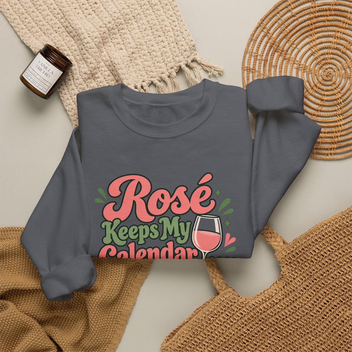Rosé Calendar Retro Sweatshirt