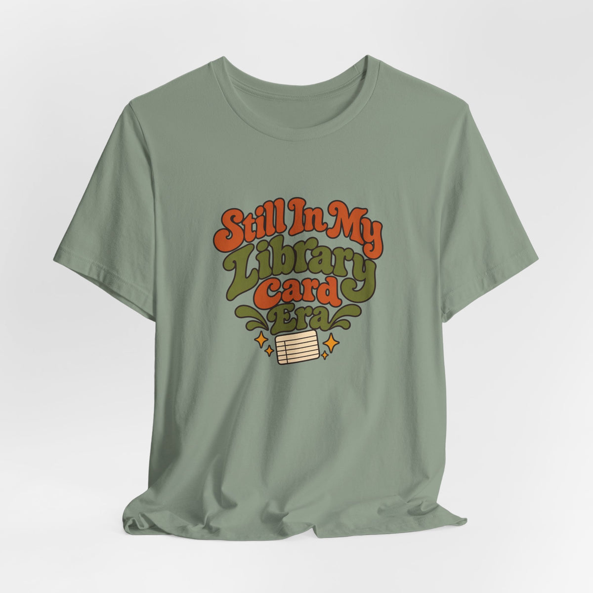 Library Card Era Vintage Tee