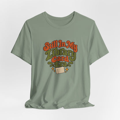 Library Card Era Vintage Tee