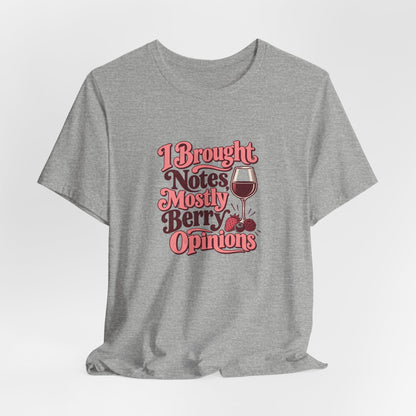 Berry Notes Wine Tasting Tee