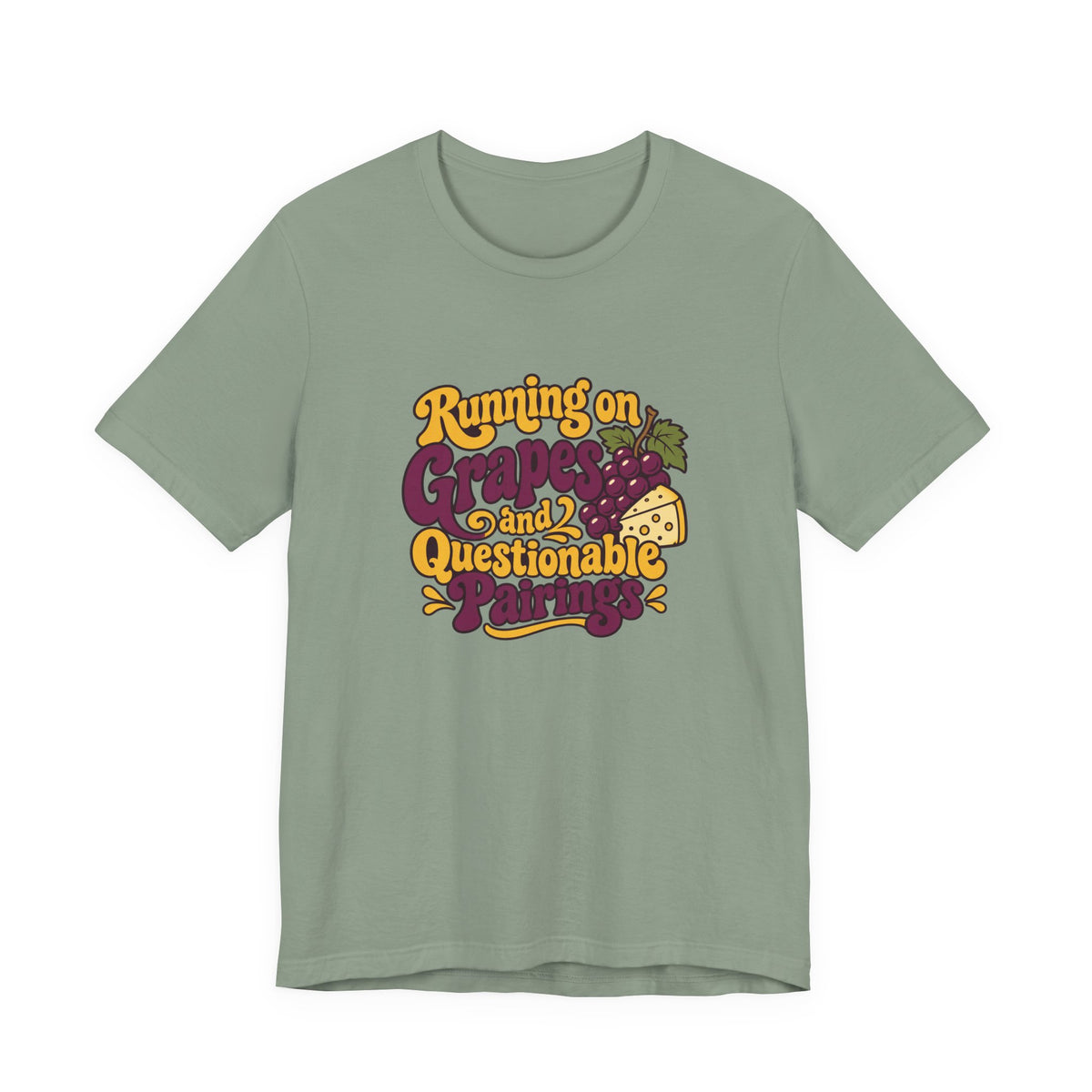 Questionable Pairings Wine Tee