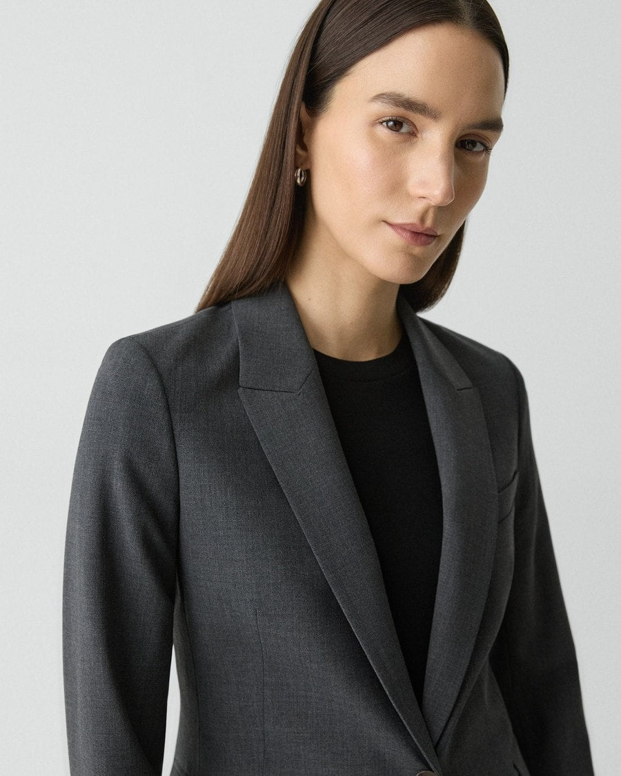 Etiennette Blazer in Good Wool