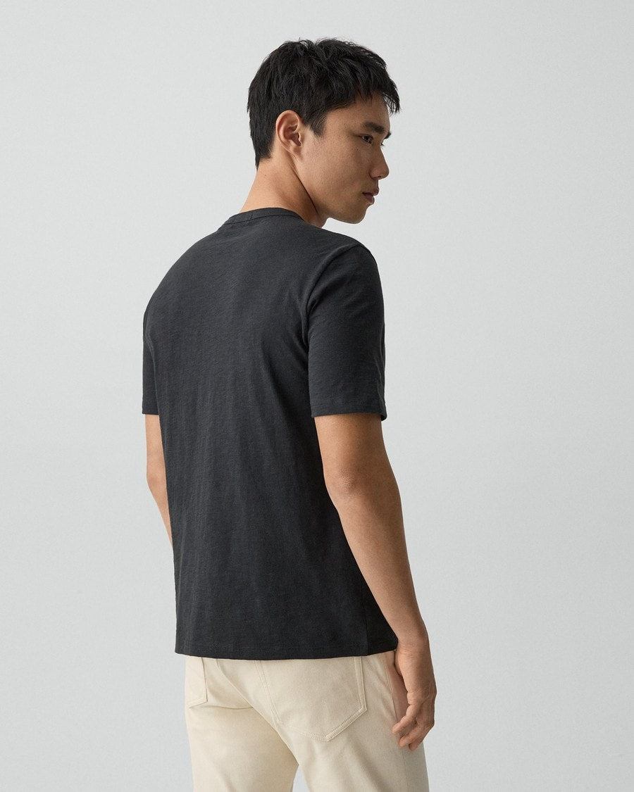 Essential Tee in Cosmos Slub Cotton