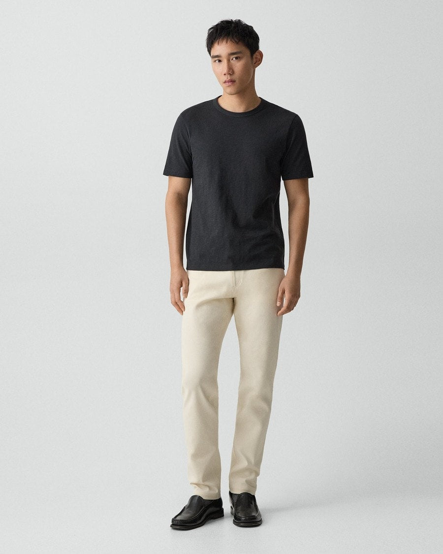 Essential Tee in Cosmos Slub Cotton