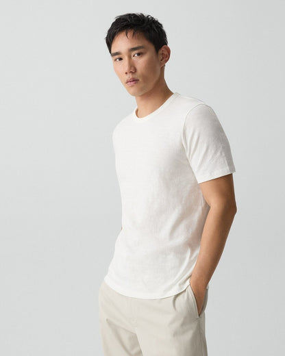 Essential Tee in Cosmos Slub Cotton