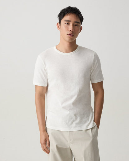Essential Tee in Cosmos Slub Cotton