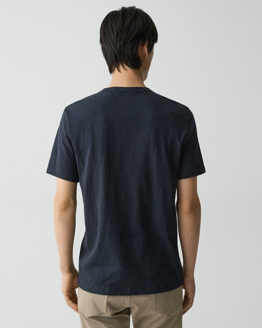 Essential Tee in Cosmos Slub Cotton