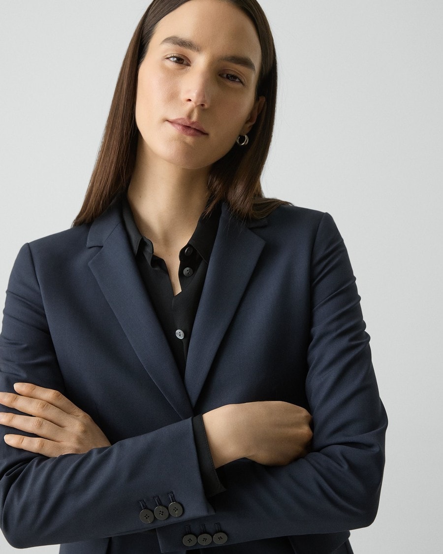 Carissa Blazer in Good Wool
