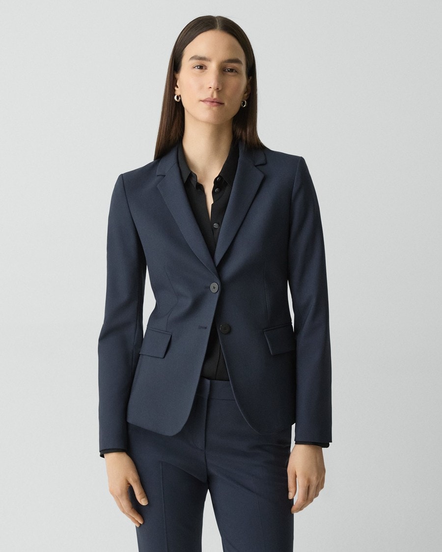 Carissa Blazer in Good Wool