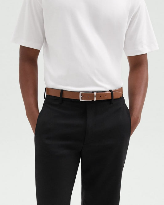 Reversible Belt in Leather