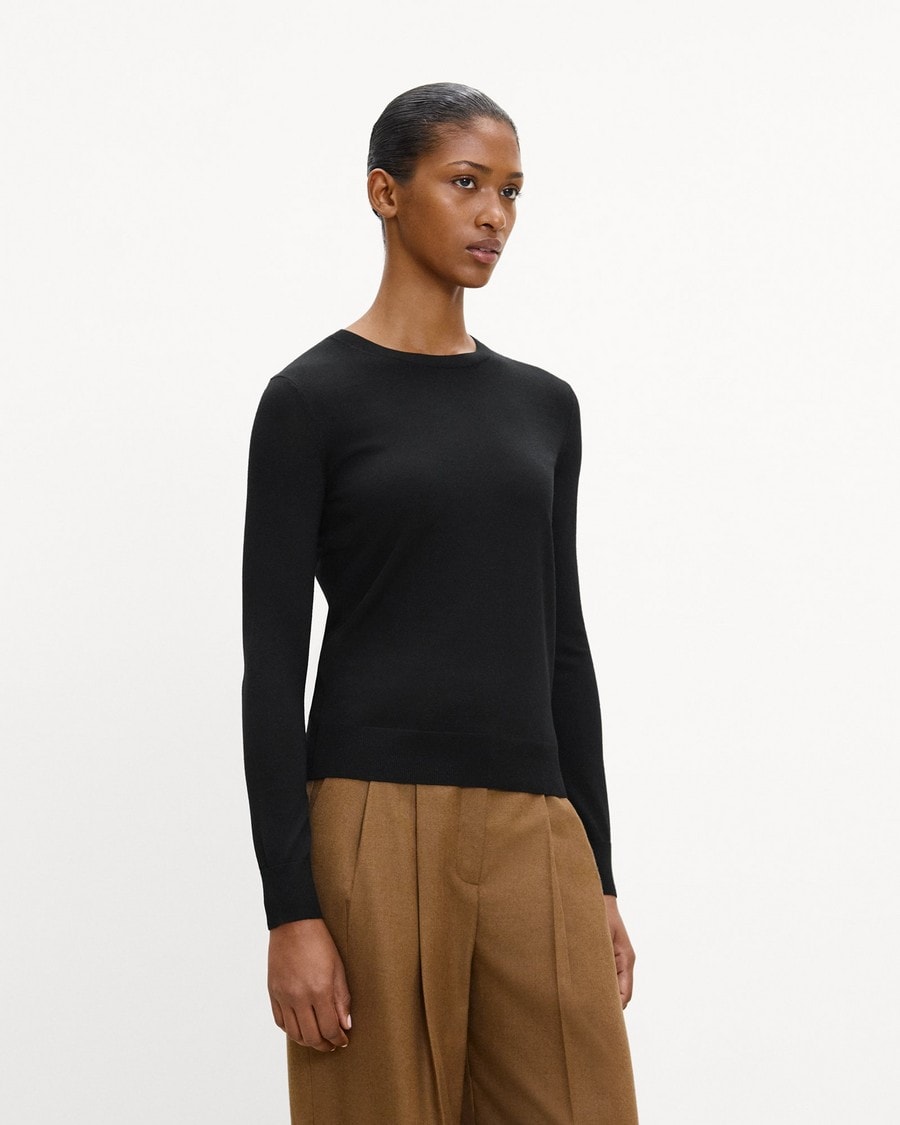 Crewneck Sweater in Regal Wool
