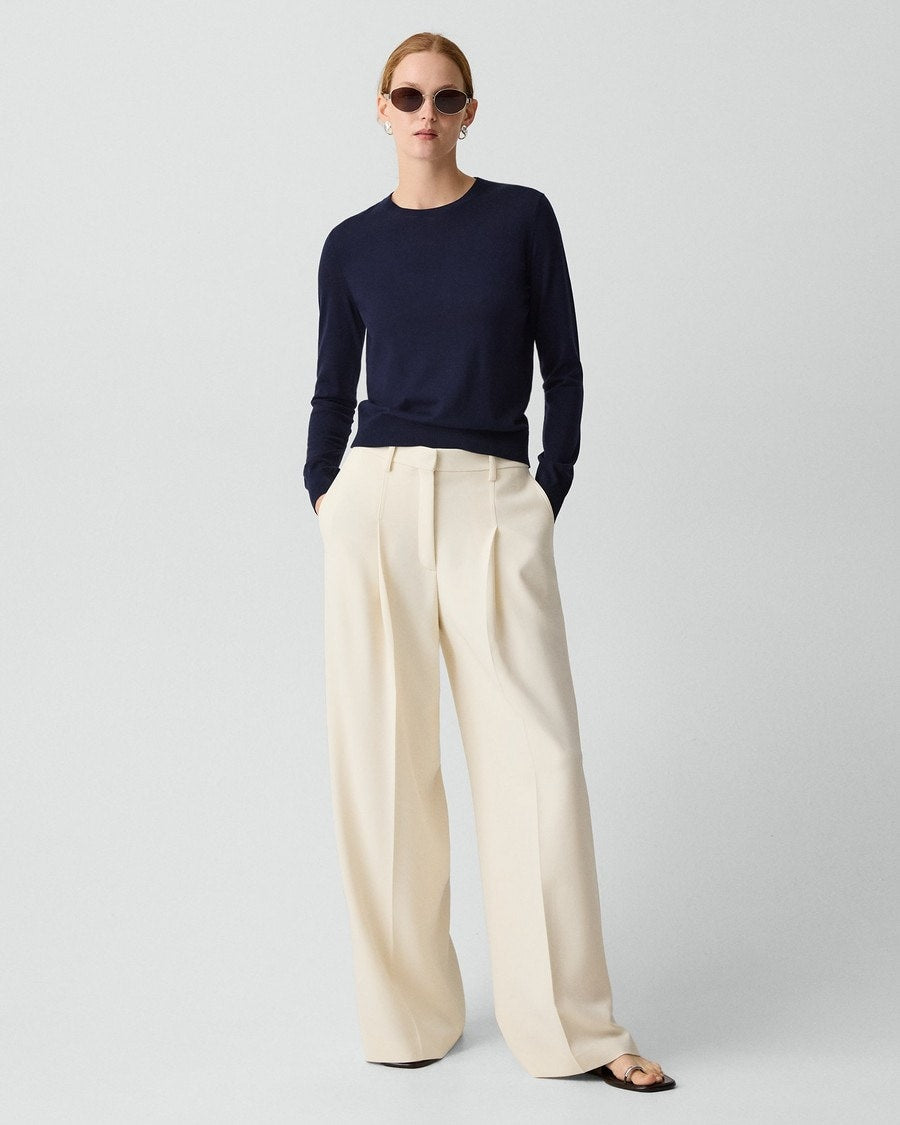 Crewneck Sweater in Regal Wool