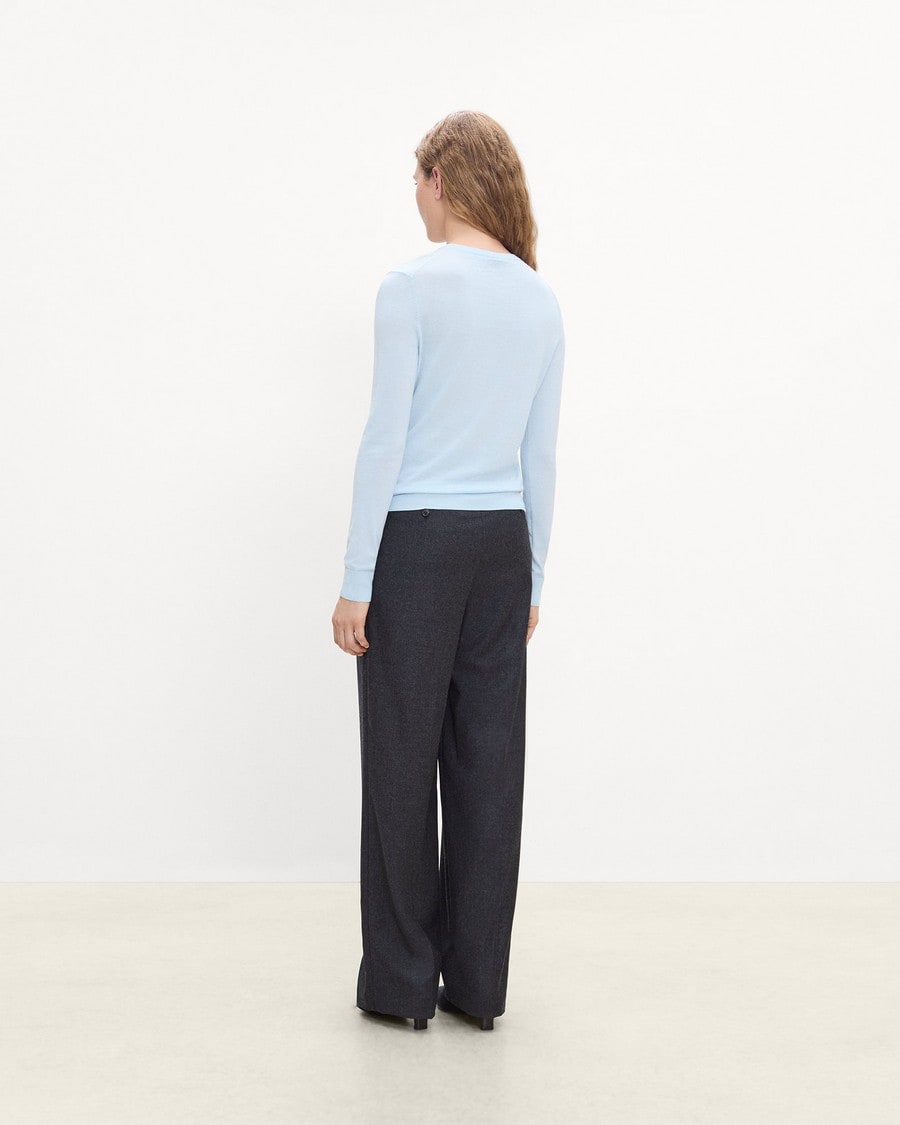 Crewneck Sweater in Regal Wool