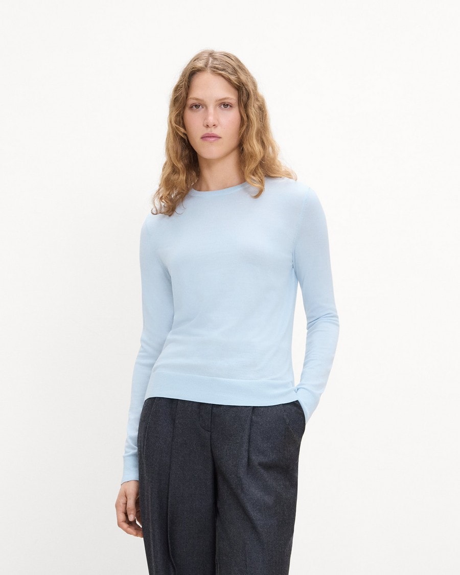 Crewneck Sweater in Regal Wool