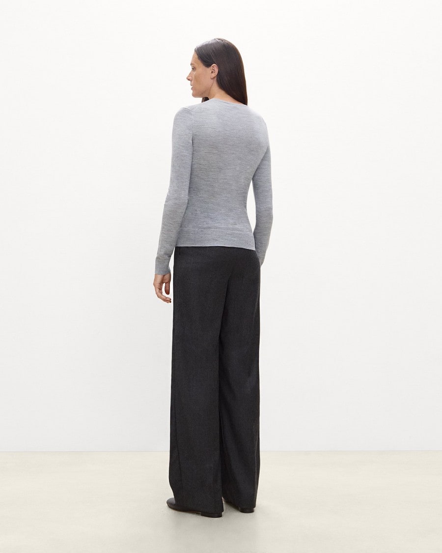 Crewneck Sweater in Regal Wool