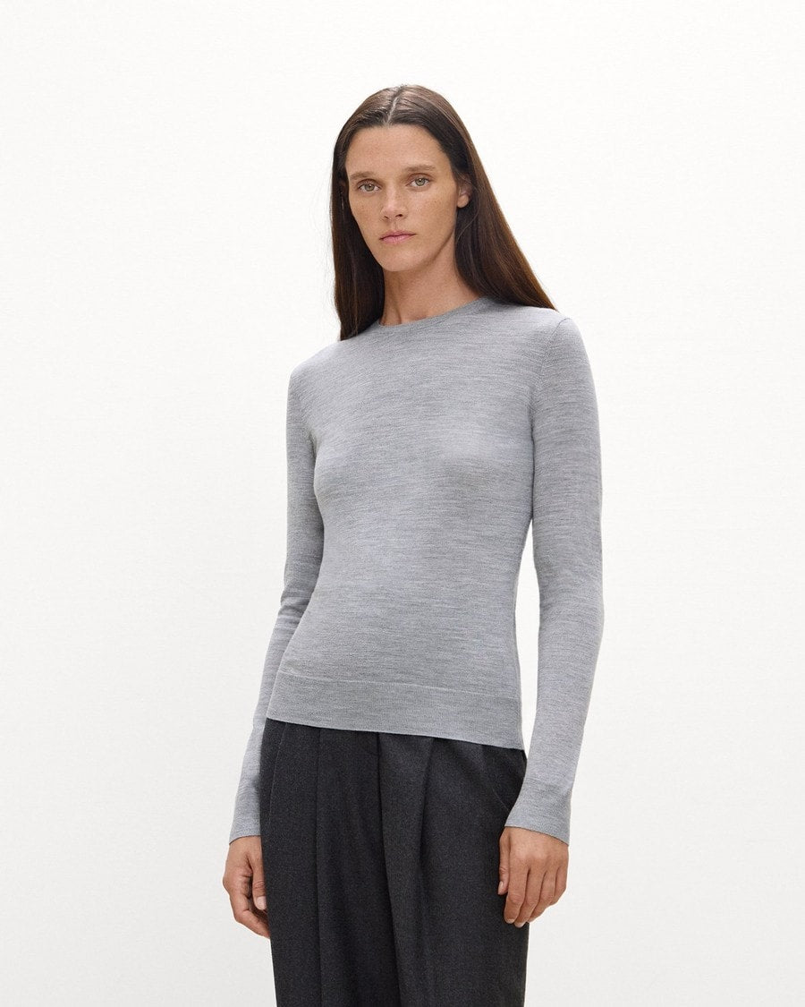 Crewneck Sweater in Regal Wool