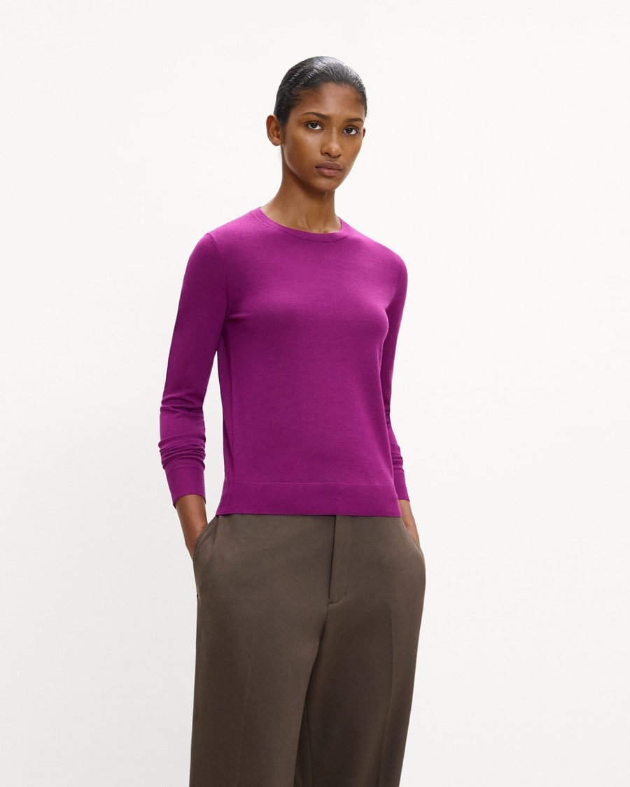 Crewneck Sweater in Regal Wool