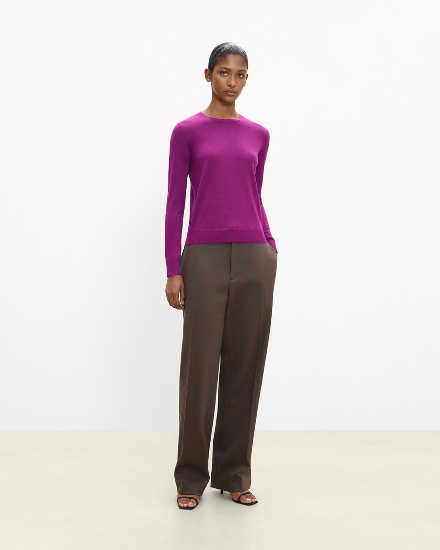 Crewneck Sweater in Regal Wool