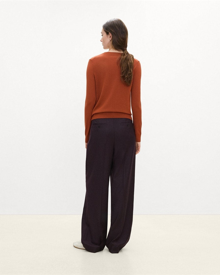 Crewneck Sweater in Regal Wool