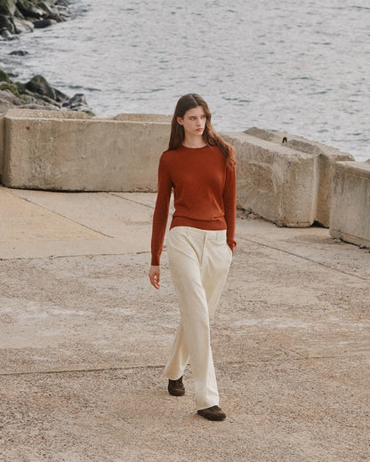 Crewneck Sweater in Regal Wool