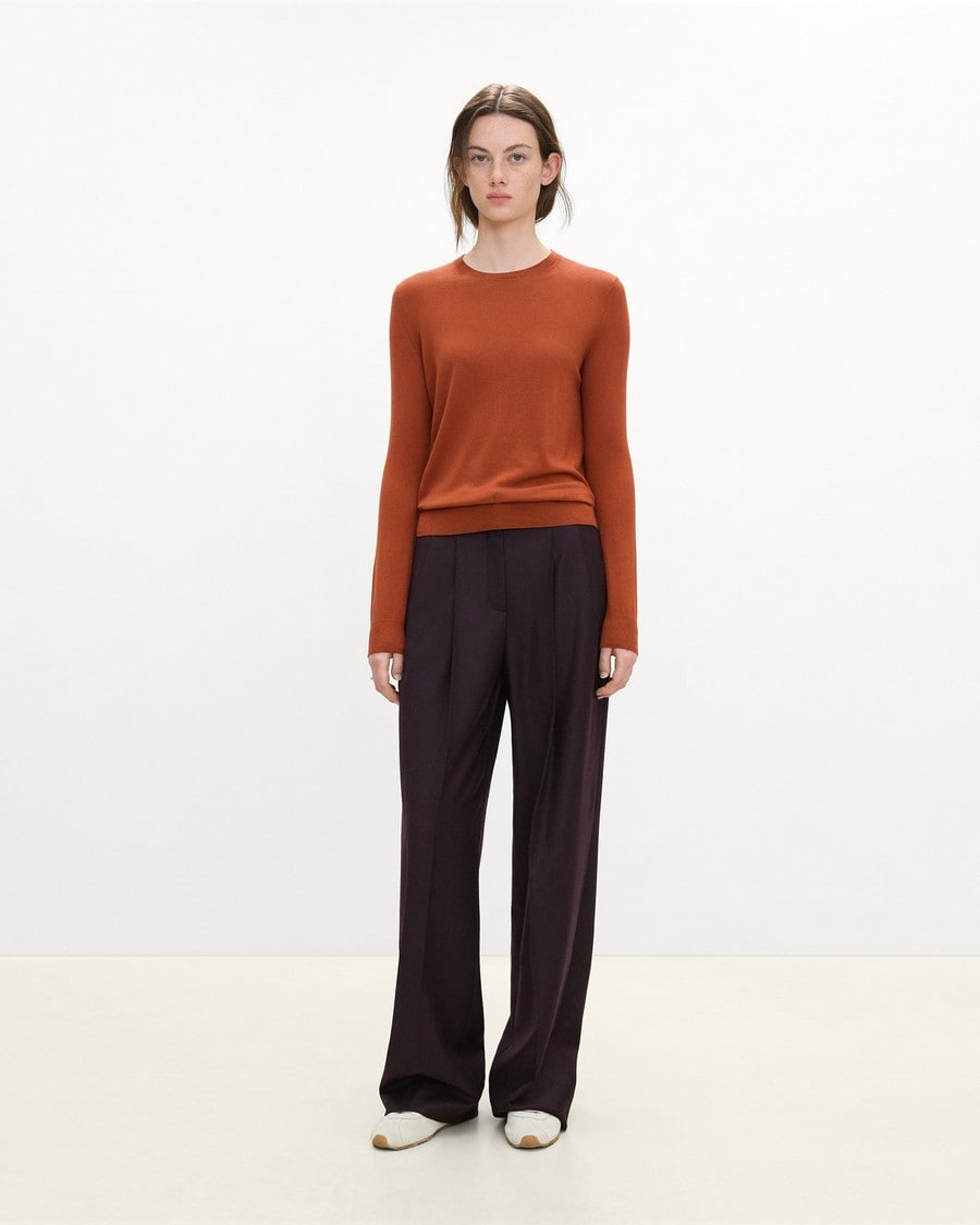 Crewneck Sweater in Regal Wool