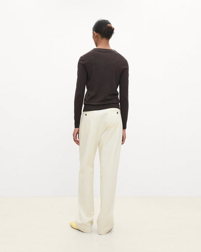 V-Neck Cardigan in Regal Wool