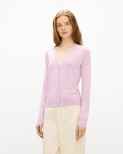 V-Neck Cardigan in Regal Wool