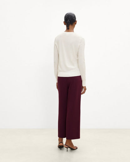 V-Neck Cardigan in Regal Wool