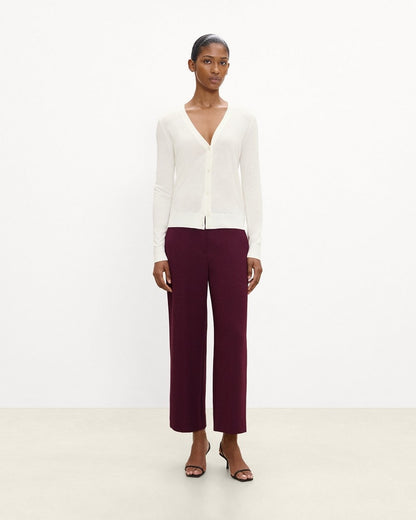 V-Neck Cardigan in Regal Wool