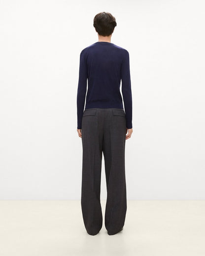V-Neck Cardigan in Regal Wool
