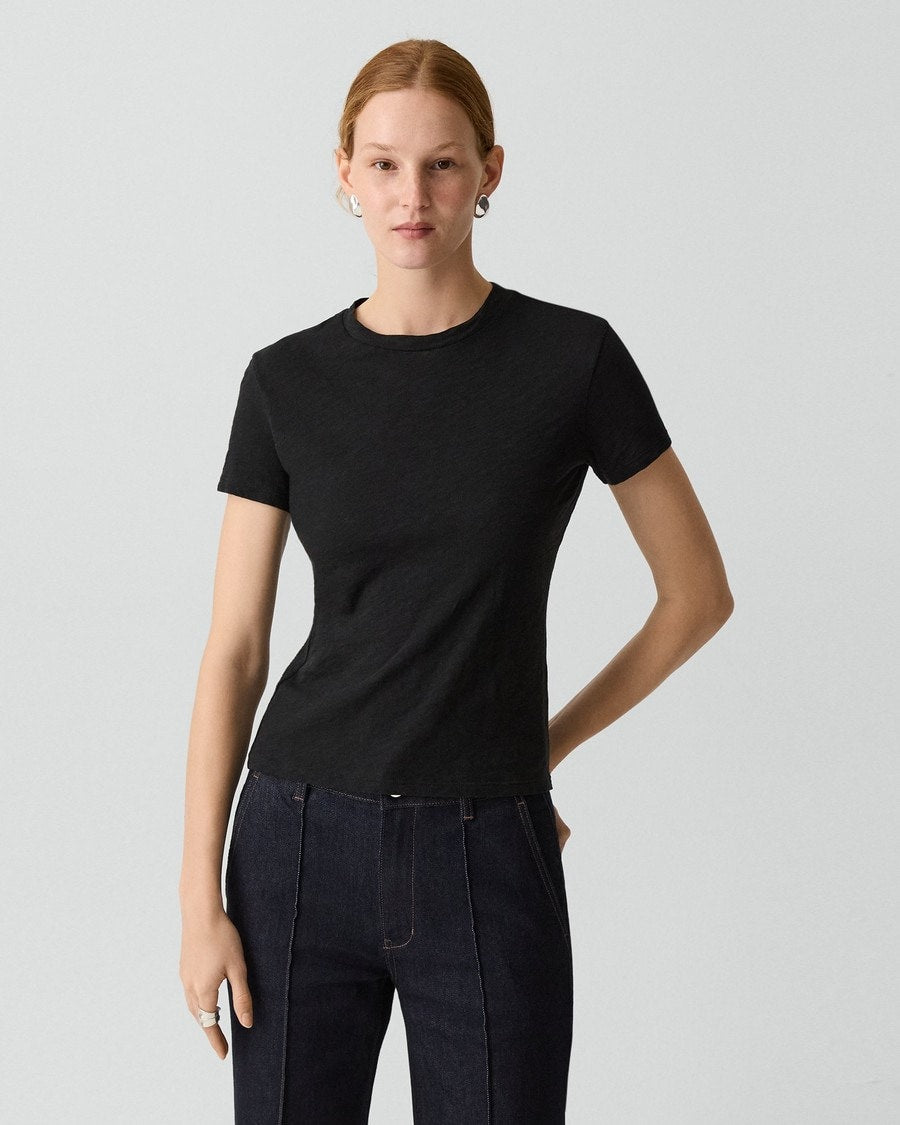 Tiny Tee in Organic Slub Cotton