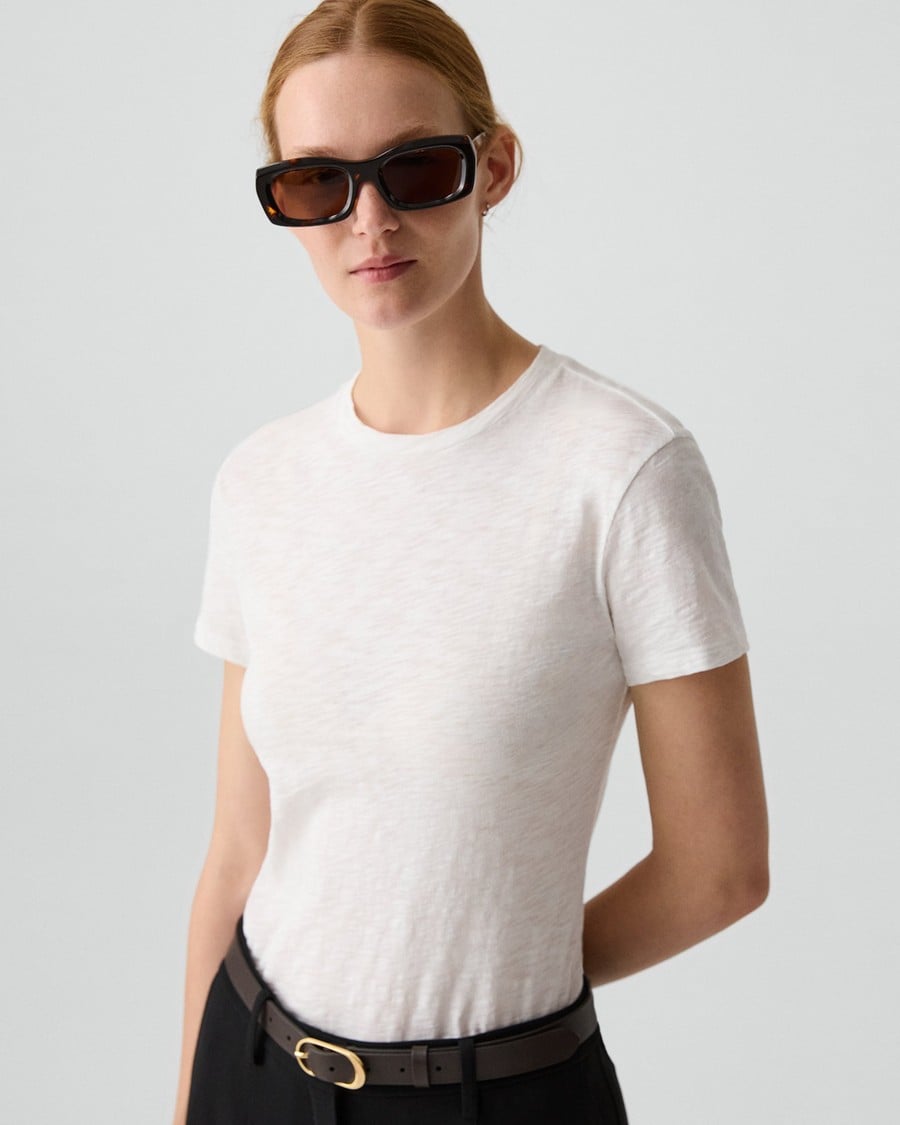 Tiny Tee in Organic Slub Cotton