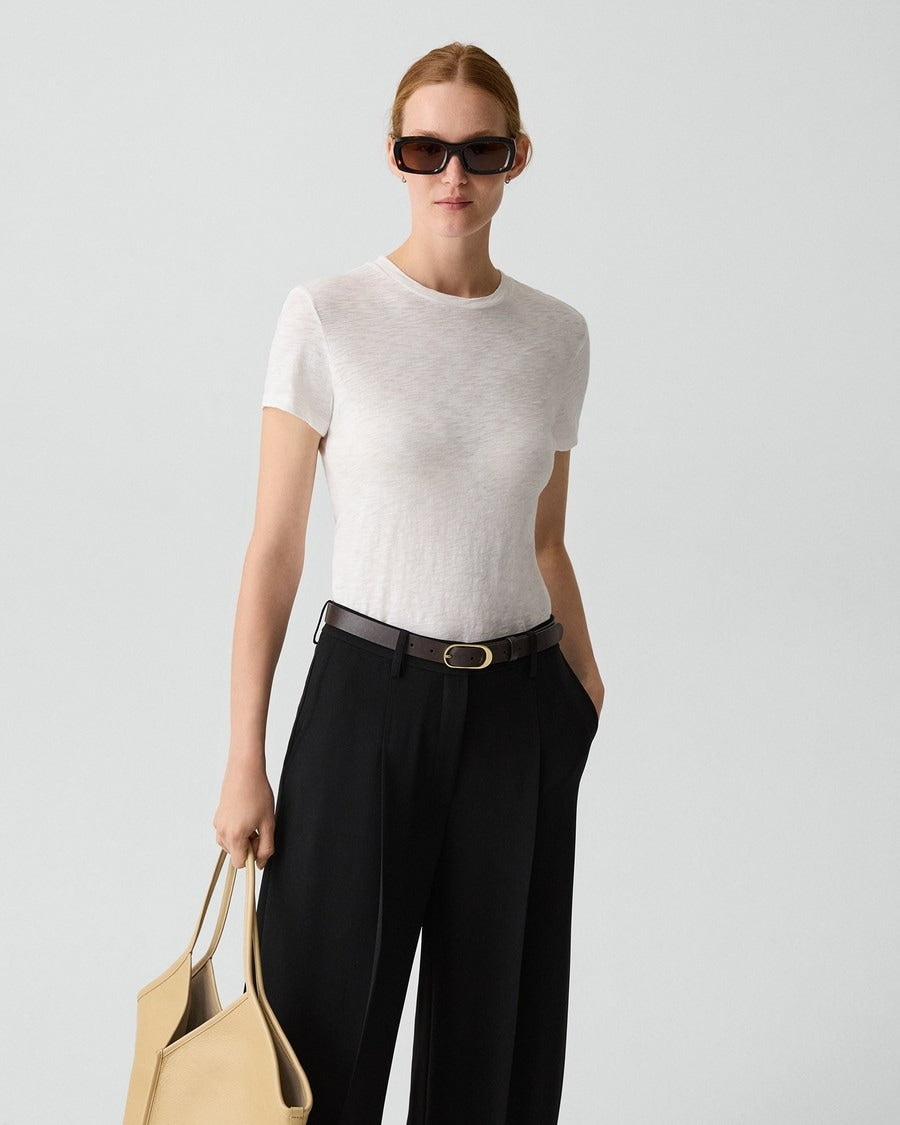 Tiny Tee in Organic Slub Cotton